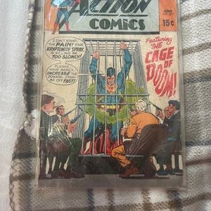 Action Comics (DC) No. 377 June, 1969 in plastic